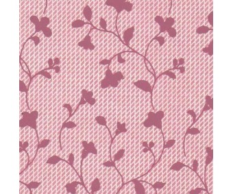 Nepaali paber MUSTRIGA 50x75cm - lill ruudulisel taustal, roosa